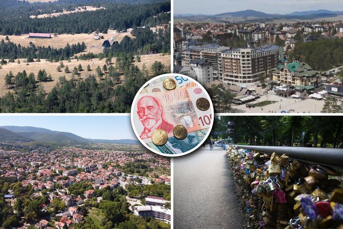 Divčibare, Zlatibor, Sokobanja, Vrnjačka banja i novac