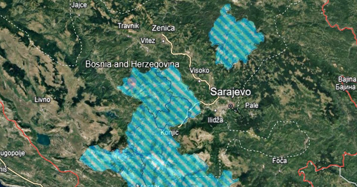 Mapa poplava u BiH Stradalo najmanje 14 ljudi, situacija dramatična