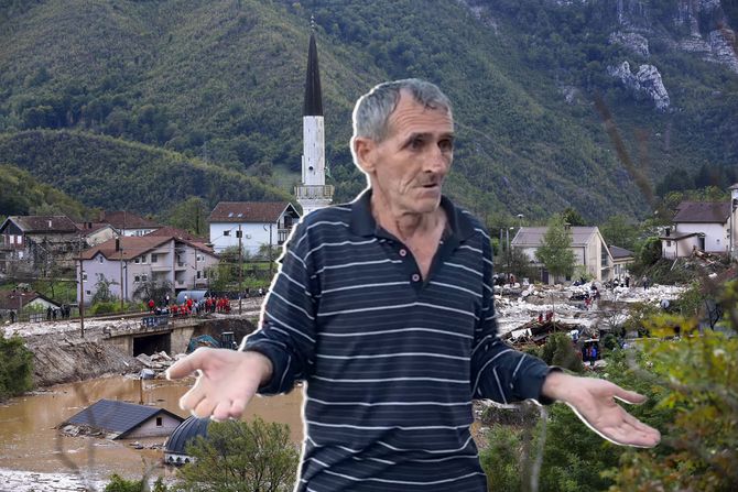 Muhamed Begović, Jablanica, poplave u BiH, Bosna