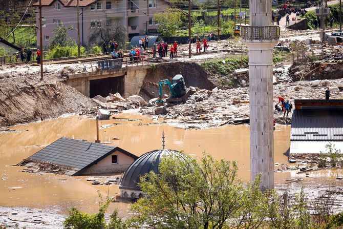 Jablanica, poplave u BiH