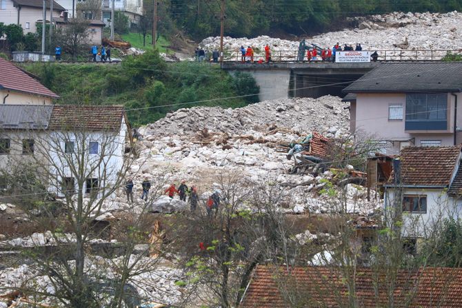 Selo Djevor Jablanica poplave