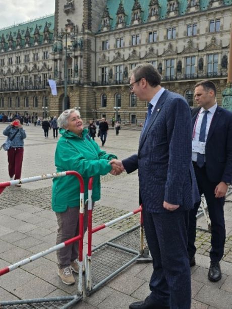 Aleksandar Vučić u Hamburgu Aleksandar Vučić u Hamburgu