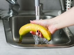 banana, sudopera, pranje banana