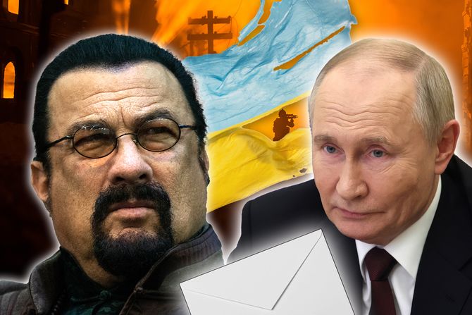 Stiven Sigal Vladimir Putin Ukrajina rat Stiven Sigal Vladimir Putin Ukrajina rat