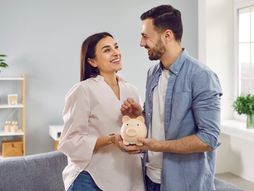 novac, par, kasica prasica