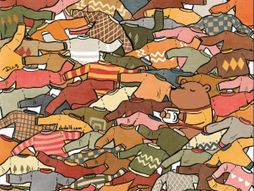 Skrivalica, čarape, dudolf