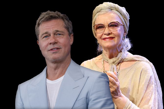 Bred Pit i Milena Dravić Bred Pit i Milena Dravić