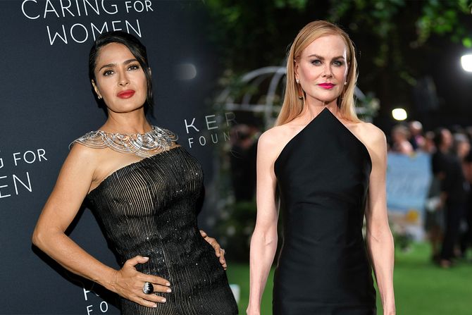 Salma Hajek, Nikol Kidman