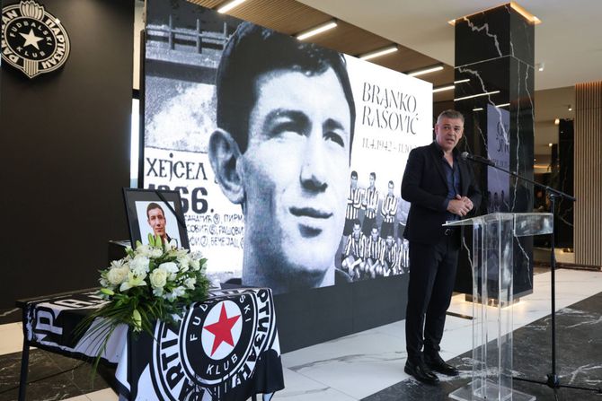 FK Partizan, Komemoracija Branko Rašović