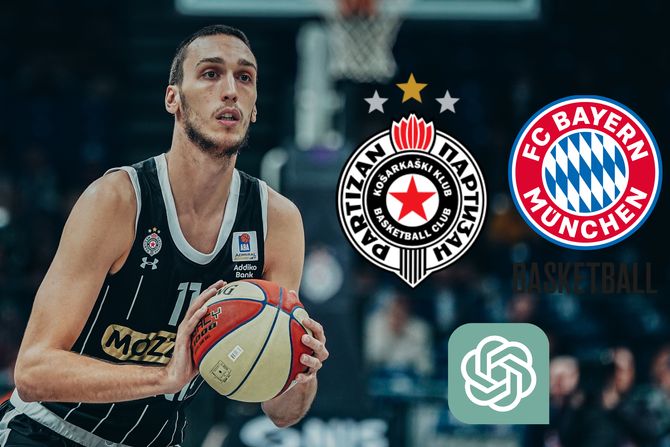 KK Partizan, KK Bajern Minhen, Chat GPT KK Partizan, KK Bajern Minhen, Chat GPT