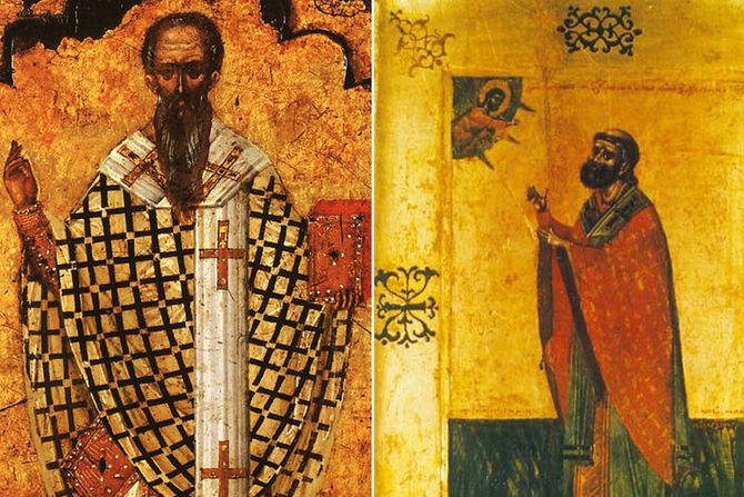 Sveti sveštenomučenik Dionisije Areopagit Sveti Pajsije Janjevac Patrijarh knjigoljubac Sveti sveštenomučenik Dionisije Areopagit Sveti Pajsije Janjevac Patrijarh knjigoljubac
