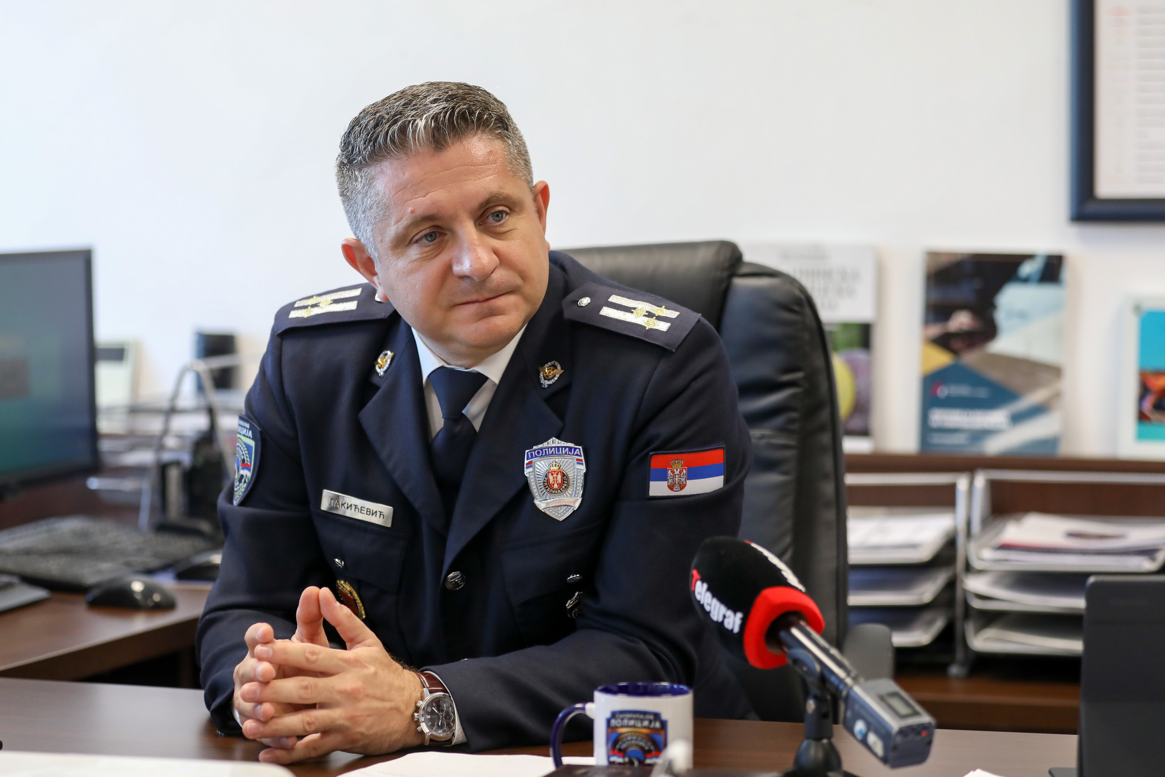 Načelnik Lakićević za Telegraf: Saobraćaјna policiјa pokreće veliku akciјu
