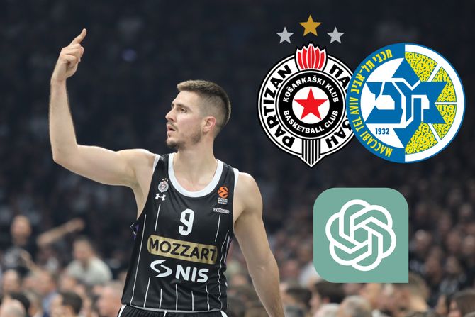 KK partizan, KK Makabi, Chat GPT KK partizan, KK Makabi, Chat GPT
