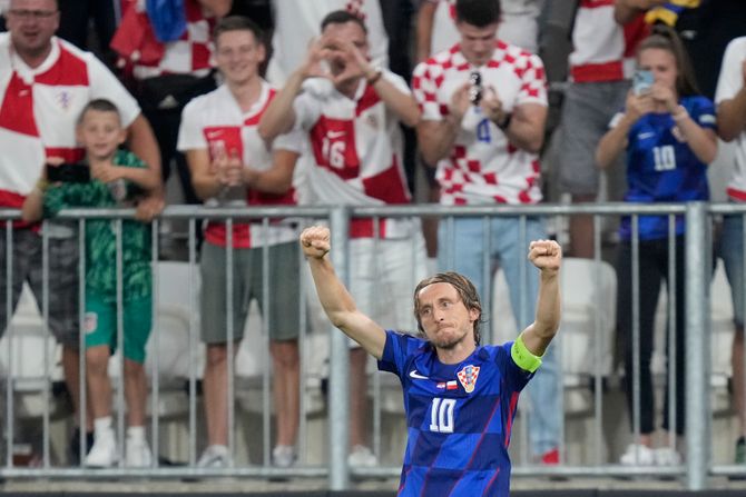 Fudbalska reprezentacija Hrvatske - Luka Modrić