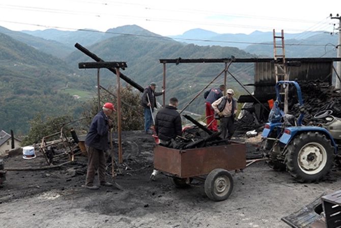 Ivanjica, požar