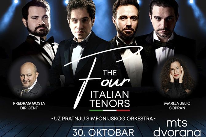 Četiri italijanska tenora koncert