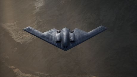 B-2 Spirit stealth bombarder