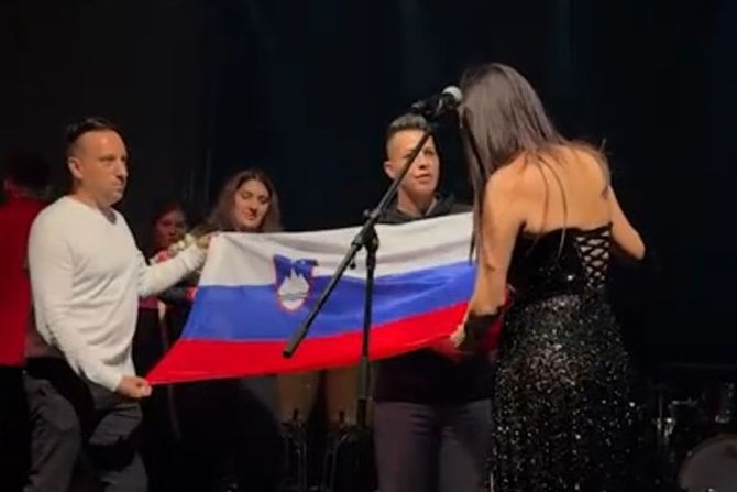 Ceca Ražnatović, koncert u Sloveniji