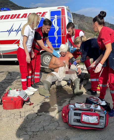 Novi Pazar saobraćajna nesreća  sa traktorom Novi Pazar saobraćajna nesreća  sa traktorom