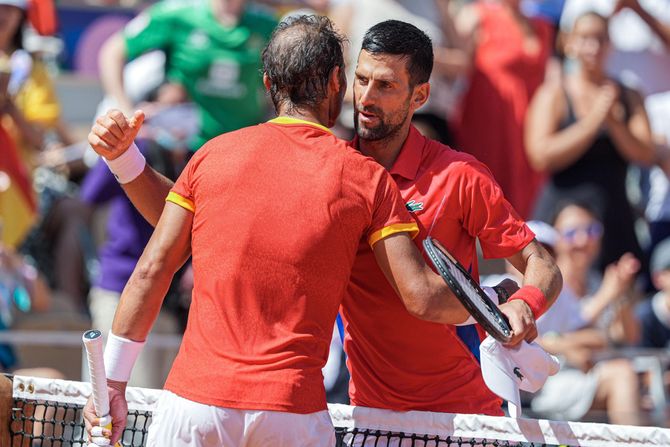 Novak Đoković, Rafael Nadal Novak Đoković, Rafael Nadal
