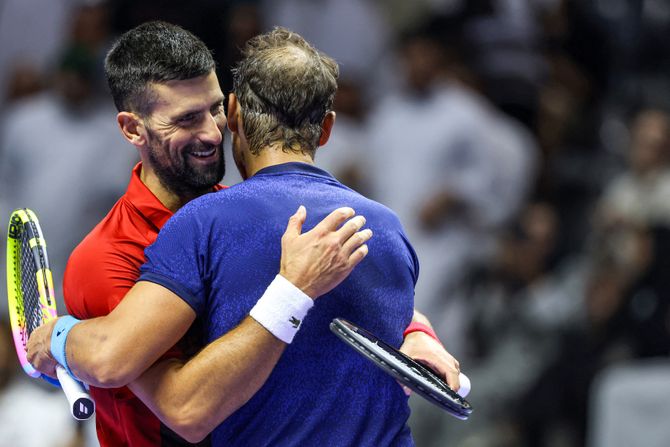 Novak Đoković, Rafael Nadal Novak Đoković, Rafael Nadal