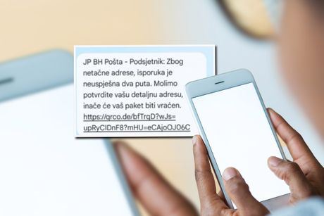 Prevara lažne SMS poruke pošta BiH