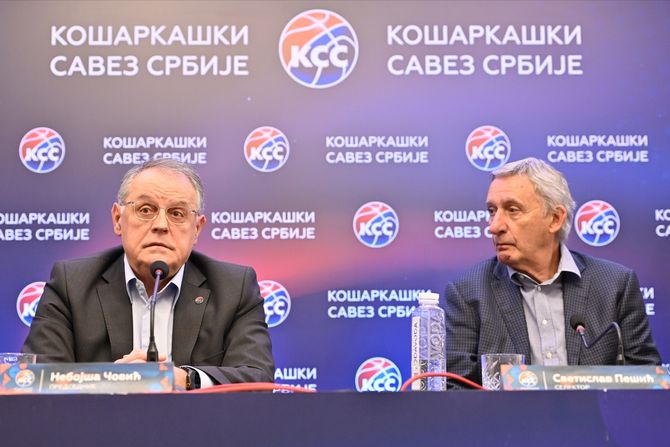 Nebojša Čović, Svetislav Pešić, KSS, Košarkaški savez Srbije