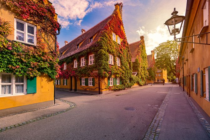 Fuggerei, Augsburg Nemačka