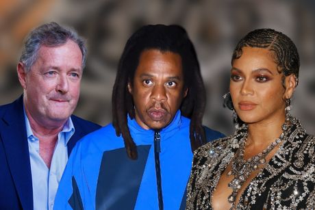 Piers Morgan, Jay-Z, Beyonce