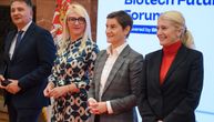 Brnabić na konferenciji o biotehnologiji: "Težimo da se Srbija predstavi kao novi intelektualni centar"