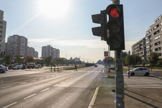 Saobraćajna nesreća Novi Beograd