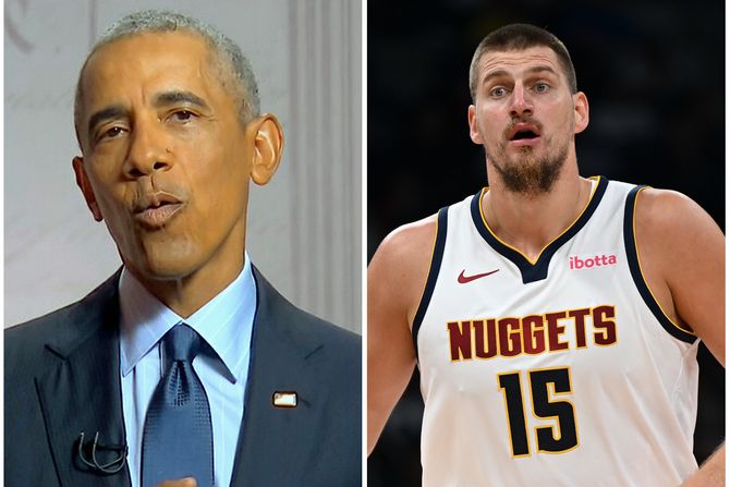 Barak Obama, Nikola Jokić