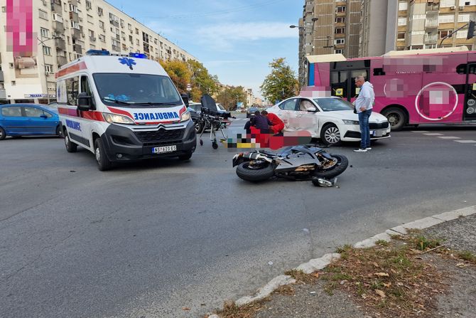 Bulevar oslobođenja, Novi Sad saobraćajna nesreća