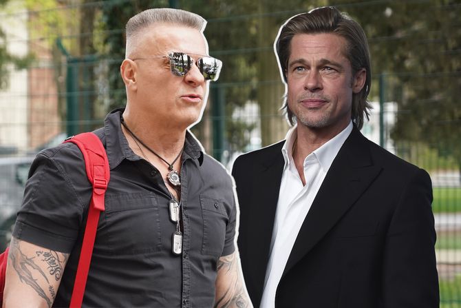 Đorđe David i Bred Pit Đorđe David i Bred Pit