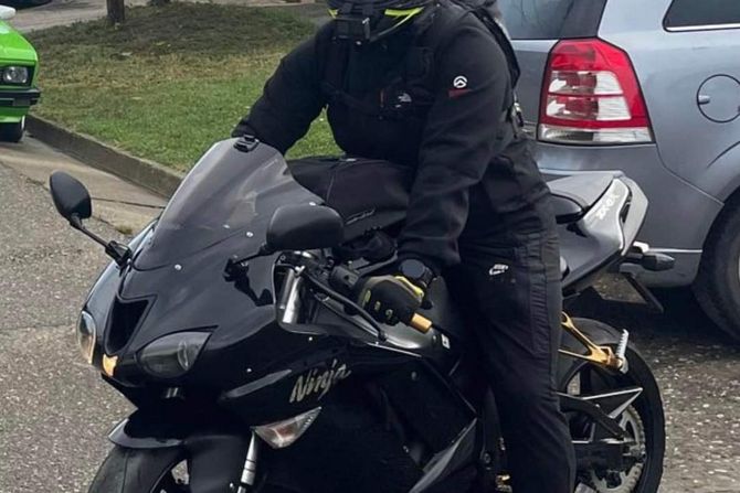 Motociklista  poginuo  Novi Sad, Miloš Z.