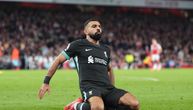 Salah opet junak Liverpula: Magični Egipćanin spasio bod u derbiju na "Emirejtsu", Arsenal ima za čim da žali