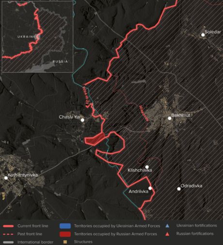 Rat u Ukrajini, napredovanje ruskih trupa