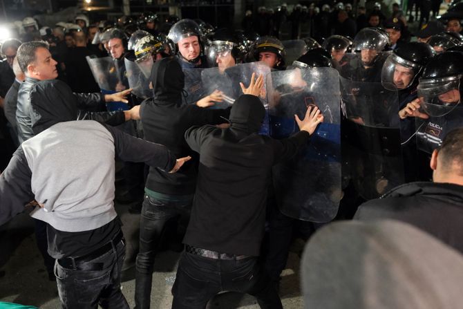 Protest opozicije u Albaniji