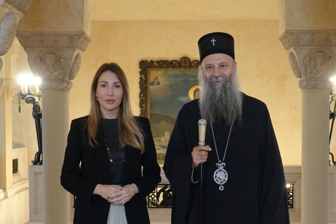 dubravka đedović handanović, patrijarh Porfirije dubravka đedović handanović, patrijarh Porfirije