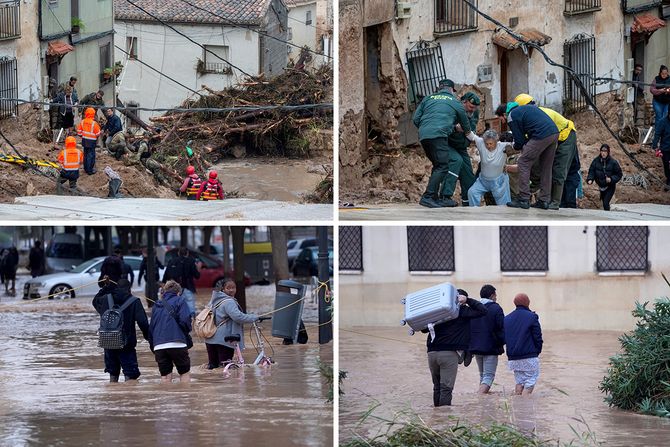 Španija, Valensija poplave