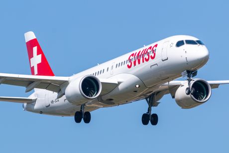 Swiss Air Lines Airbus A220