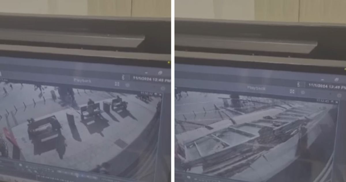 DISTURBING VIDEO: Novi Sad railway station's concrete structure