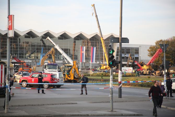 Tragedija Novi Sad, Železnička stanica