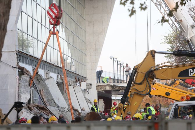 Tragedija Novi Sad, Železnička stanica