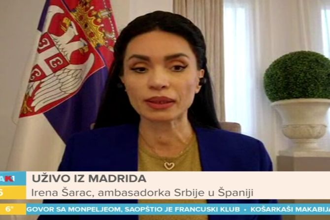 Irena Šarac, ambasadorka Srbije u Madridu