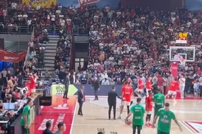 Janis Sferopulos, KK Crvena zvezda - KK Panatinaikos