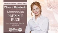 Beogradska premijera Monobajke Olivere Balašević "PREZIME RUŽE"