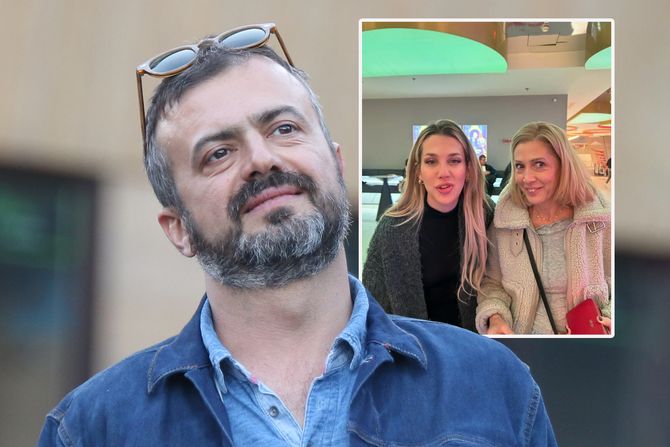 Sergej Trifunović žena Isidora i njena majka Sergej Trifunović žena Isidora i njena majka