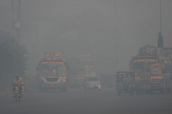 Pakistan Lahore smog zagađenje