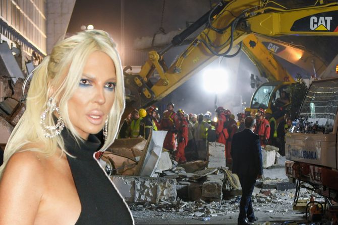 Jelena Karleuša, Novi Sad železnička stanica urušavanje